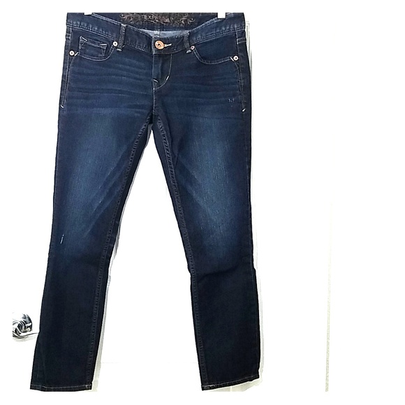 Express Denim - EXPRESS Cropped Jean Legging Express Denim - EXPRESS Cropped Jean Legging